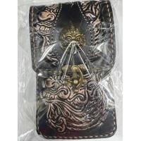 ราคา กระเป๋าใส่โทรศัพท์ กระเป๋าทรงตั้ง กระเป๋าสตางค์ตอกลาย (16419651624)