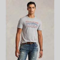ราคา Sale Polo Ralph Lauren TEE Custom Slim Fit Polo Country T Shirt เสื้อยืด รุ่น MNPOTSH1N821516 สี 020 GREY (17134623169)