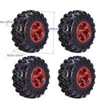 ราคา ล้อยาง12มม สำหรับรถบิ๊กฟุต1 10นิ้วทางวิบากตีนตะขาบ RC แกนรถ SCX24 FCX24 FMS MT1012 Wltoys Traxxas อุปกรณ์แต่งรถ Rc (19470263707)