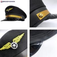 ราคา หมวกแฟชั่นชุดงานปาร์ตี้หมวกคอสเพลย์นักบินทหารเรือคอสเพลย์เครื่องแต่งกายแต่งตัวพร็อพสำหรับงานปาร์ตี้ (19347059235)