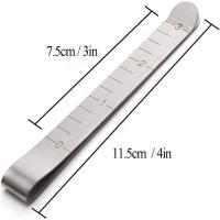 ราคา สแตนเลส Hemming คลิปโลหะจักรเย็บผ้า Crimping คลิปผ้าวัดไม้บรรทัดเย็บควิลท์ไม้บรรทัดเครื่องมือ (16599782899)