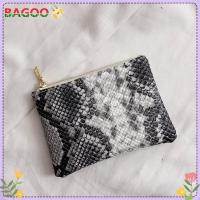 ราคา กระเป๋าคลัชใบเล็กกระเป๋าสตางค์กระเป๋าเงินใส่เหรียญลายงูหนัง PU ของผู้หญิงแฟชั่น (20723882934)