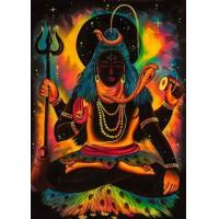 ราคา ภาพวาดผ้าใบทางศาสนาของชาวฮินดูพระพิฆเนศกฤษณะภาพวาดโปสเตอร์และภาพพิมพ์จิตรกรรมประดับบ้านฮินดู (20301327388)