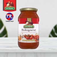 ราคา San remo Pasta Sauce Bolognese ซอสพาสต้า โบโลเนส 500g (20435565958)
