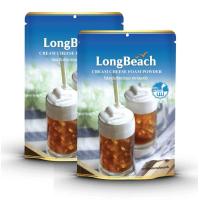 ราคา LongBeach Cream Cheese Foam Powder ผงโฟมชีส ตรา ลองบีช 400g แพคคู่ (19267598612)