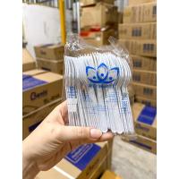 ราคา ส้อมจิ้มพลาสติกเล็ก เเพ็ค50ชิ้น ส้อมกินส้มตำ ส้อมเล็กหนา (18264478127)