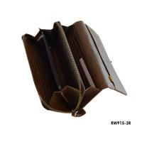 ราคา Extreme Long WalletMen Wallet LeatherSignature Zip Around Long Wallet Genuine Leather Large CapacityEnergy Wallet (16487166554)
