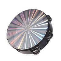 ราคา เครื่องกลองตีด้วยมือไม้8นิ้วพร้อมเครื่องดนตรีเพอร์คัสชั่นชุดกลองสะท้อนแสงสองเสียงเอะอะเสียงโลหะกระทบกัน (21097726913)