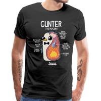 ราคา เสื้อยืดคอกลม แขนสั้น ผ้าฝ้ายแท้ พิมพ์ลายแอนิเมชั่น Adventure Time Adventure Time Adventure Time Finn and Old Jake สําหรS 5XL (17912725559)