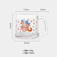 ราคา พร้อมส่ง Becky life shop แก้วน้ำผลไม้ แก้วน้ำ วินเทจ สวย สกีนลาย DRINK WATER MORE (14034318245)