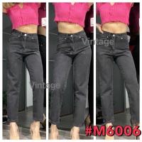 ราคา กางเกงยีนส์ทรงบอยสลิม สีดำฟอก งานป้าย The Vintage ผ้าไม่ยืด ทรงบอยสลิมงานสวย ทรงเป๊ะ งานขายดี รุ่นนี้สีสวยมาก (18077150287)