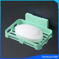 ราคา H S ที่วางฟองน้ำล้างจาน ที่วางสบู่พลาสติก ไม่ต้องเจาะผนัง กล่องใส่สบู่ Wall mounted soap dish (11648308656)