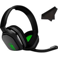 ราคา ASTRO Gaming A10 Headset for Xbox One Nintendo Switch PS4 PC and Mac Wired 3 5mm and Boom Mic by Logitech w Microfiber Cloth Bulk Packaging Green Black (20710287731)