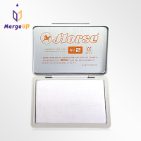 ราคา แท่นประทับตรา ตราม้า Horse No 2 สีม่วง สีดำ สีน้ำเงิน สีแดง ตลับเปล่า (8023955267)