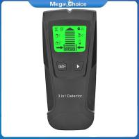 ราคา MegaChoice 100 Original 3 in 1 Metal Detector Find Metal Wood Studs AC Voltage Live Wire Detect Wall Scanner Electric Box Finder Wall Detector Without Battery (21173305343)