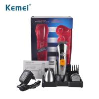 ราคา Kemei RECHARGEABLE GROOMING KIT 7in1 ปัตตาเลี่ยน ไร้สาย อุปกรณ์ตัดแต่งทรงผม ตัดผมสั้น เครื่องตัดผม ตัดขนจมูก บัตตาเลี่ยน โกนผม โกนหนวด โกนเครา โกนขน แบตตาเลี่ยน แบบไร้สาย ชุดปัตตาเลี่ยน ชาร์ตไฟได้ ใบม