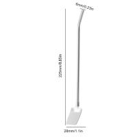 ราคา 2In1Drinking Straws Spoon Creative Stainless Steel Reusable Drinking Straw Cocktail Stirring Spoon Bar Milk Coffee Stirring Tool (19409883291)