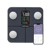 ราคา Healthkeep Digital Smart Body Weight Scale Large Display Bathroom Fat Loss Scales High Accurate 15 Health Indicators Analyzer Fit Weighing Scale for BMI Heart Rate Home Gym Workout (15900524169)