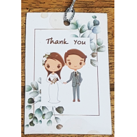 ราคา ป้ายห้อย Thank you TAG THANK YOU พร้อมเชือก (14051233205)