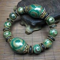 ราคา Nine Eyes Dzi Bead Bracelet First line Medicine Master Dzi Bead Bracelet Natural Chalcedony Jade Agate Mens Tibetan Genuine Heavenly Eye (21032971403)