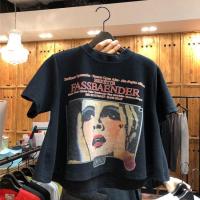 ราคา เดรทผู้หญิงเสื้อยืดผญเดรสสวยๆเสื้อผญแฟชั่น2022เสื้อยืดแขนสั้นผู้หญิงฤดูร้อนใหม่สั้นสไตล์หลวมตัวอักษรสีขาวพิมพ์นักเรียนด้านบนขนาดใหญ่เสื้อผ้าผู้หญิงชุดเดรสผู้หญิงชุดเดรสสวยๆเสื้อผญ (13784451459)