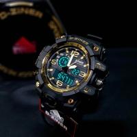 ราคา นาฬิกา D ZINER ของแท้ 100 รุ่น DZ 8119 พร้อมกล่องกล่องแบรนด์ D ZINER สายRubber ใช้ได้ 2 ระบบ ทั้ง Digital และ Analog ดูวันที่ ตั้งปลุก จับเวลา กันน้ำ เขียวทหาร (3816280263)