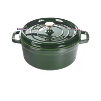 ราคา ZWILLING Staub Enamelled Cast Iron Pot Cast Iron Casserole Round Enameled Ceramic Saucepan Wok Enameled Cast Iron Saucepan Cocotte Saturated Food 20 cm (21186317293)