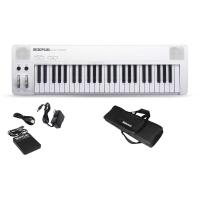 ราคา กทม ส่งด่วนทันที Midiplus Easy Piano เปียโนไฟฟ้า 49คีย์ ประกันศูนย์ 1 ปี แถมอะแดปเตอร์ สายUSB ฟรี (12508092181)