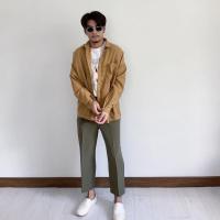 ราคา 7Boyy trousers กางเกง5ส่วนเอวสูง กางเกงทรงบอย กางเกงทำงาน กางเกงขายาวยูนิโคล uniqlo กางเกงห้าส่วนสีพื้นสไตล์เกาหลี (19457194570)