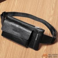 ราคา กระเป๋าคาดเอว กระเป๋าคาดอก ผู้ชาย หนัง PU No 004 (19187730108)