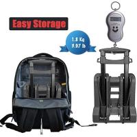 ราคา รถเข็นอเนกประสงค์ รถเข็น รถเข็นของ รถเข็นสำหรับขนของ สามารถพับเก็บได้ พกพาสะดวก รถเข็นขนของอเนกประสงค์ พับเก็บได้ ใช้งานทนทาน รับน้ำหนักสูงสุด 40 กิโลกรัม 2ล้อ ที่จับฟองน้ำกว้างขึ้น (14361614765)