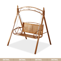 ราคา ชิงช้าเหล็ก เก้าอี้ชิงช้า 2ที่นั่ง แข็งแรง ชิงช้าสนาม garden swing chair เปลไกว (21339876731)