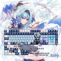 ราคา Genshin Impact keycap Ganyu Qingqing anime two dimensional cherry PBT five sided sublimation mechanical keyboard (20935742287)