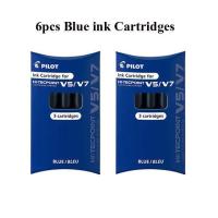 ราคา Japan Pilot Refillable Cartridge Rollerball Liquid ink Gel Pens BXC V5 V7 Hi Tecpoint 0 5mm 0 7mm Tip Blue Roller Ball Pen (17411321203)