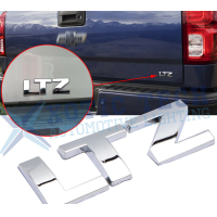ราคา สูง 2 5 กว้าง 8 cm โลโก้ตัวอักษร ติดหลังเชฟโรเลต New Chrome OEM LTZ Badge Emblem 3D Letter for Chevrolet Silverado Tahoe Suburban (6557258724)