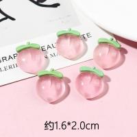 ราคา CuteDeco Cute Pink Peach 3 Types Pink Peach light Pink Peach cube Peach Charm Button Deco Cute Jibbitz Croc Shoes Diy char Min Material For DIY Hair Accessories (18288925225)
