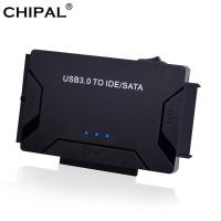 ราคา CHIPAL 3 in 1 SATA to USB IDE Adapter USB 3 0 to SATA IDE ATA Data Converter for PC Computer 2 5 3 5 SSD HDD Power Cable (13355613378)