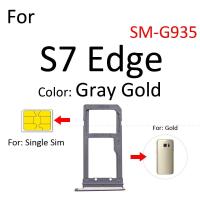 ราคา อะแดปเตอร์เต้าเสียบถาดใส่ไมโคร SD ซิมการ์ดสำหรับ Samsung Galaxy S7 Edge G930 G935ตัวยึดตัวเชื่อมต่อเครื่องอ่านสล็อตชิ้นส่วนซ่อมแซมภาชนะ (19162100867)