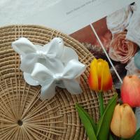 ราคา กิ๊บโบว์ติดผมนักเรียน สีขาว ราคา 1คู่ (19993189402)