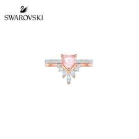 ราคา Swarovski ONE Sweet Love Romantic Tenderness Double Ring Stacked Ring Set Girlfriend Gift (19756578300)