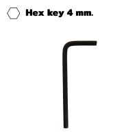 ราคา ประแจหกเหลี่ยม hex key 4 mm ด้านสั้น (17827857456)
