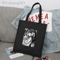 ราคา Junji Ito Japanese Anime Manga Reusable Shopping Bag Women Canvas Tote Bags Printing Eco Bag Shopper Shoulder Bags (20143683401)
