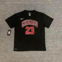 ราคา NBA Mens Plus Size Basketball Sports Michael Jordan T shirt Chicago Bulls Derrick Rose Zach LaVineT Shirt Quick Dry Breathable High Quality Short Sleeve (19771669294)