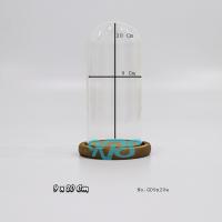 ราคา ครอบแก้ว ฝาครอบกระจก โดมแก้วพร้อมฐาน โหลแก้ว โดมแก้ว ครอบหน้ารถ ตู้กลม GlssDome ครอบกลม ขวดแก้ว ตู้ครอบพระ (1359480765)