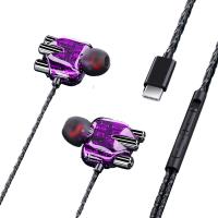 ราคา หูฟังแบบมีสาย GeniusC พร้อมไมโครโฟนตัดเสียงรบกวนหูฟังแบบมีสายประสิทธิภาพสูงสำหรับแล็ปท็อปหูฟังแบบมีสายแบบไดนามิกคู่พรีเมียม Type C พร้อมเสียงเบสที่เพิ่มขึ้นไมค์และเสียง Hifi ตัดเสียงรบกวน (20724052468