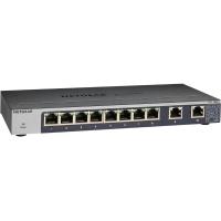 ราคา NETGEAR 10 Port Gigabit 10G Ethernet Unmanaged Switch GS110MX with 2 x 10G Multi gig Desktop Rackmount and ProSAFE Limited Lifetime Protection (20710751258)