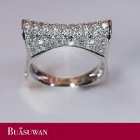 ราคา แหวนเพชร ตัวเรือนทองคำแท้ 18K เน้นความแปลกใหม่ เก๋ และทันสมัย การันตี เพชร แท้ ทองคำแท้ (17379805725)