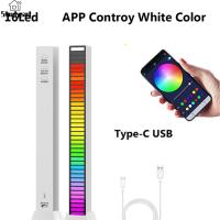 ราคา Studyset IN stock Led Rgb Music Sound Light Bar Bluetooth compatible App Control Adjustable Brightness Music Rhythm Night Lights (20070512223)