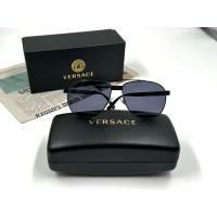 ราคา Versace แว่นตากันแดด รุ่น Mod 2209 1009 87 Black Blue (21259353443)