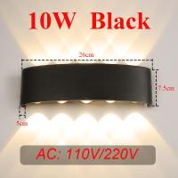 ราคา LED โคมไฟติดผนัง กันน้ำ ไฟติดผนัง ภายใน ติดผนัง นอกบ้าน สวน สำหรับใช้ในบ้าน ไฟตกแต่ง โคมไฟ (21173777855)